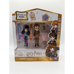 Magical Minis Harry Potter Wizarding World - Cho Chang & George Weasley Playset